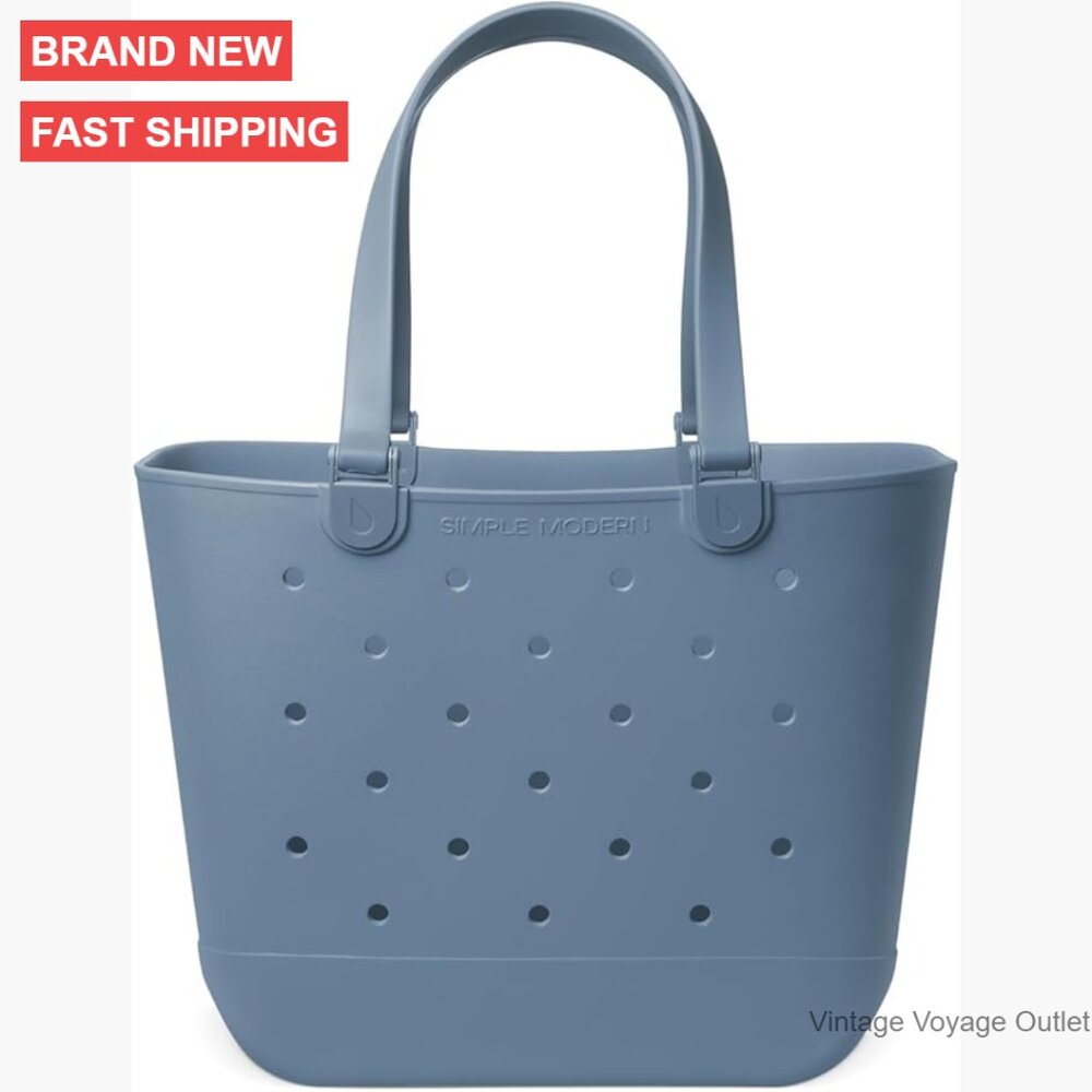 Extra Large Waterproof Eva Tote Bag With Zipper Pocket For Travel Pool Beach